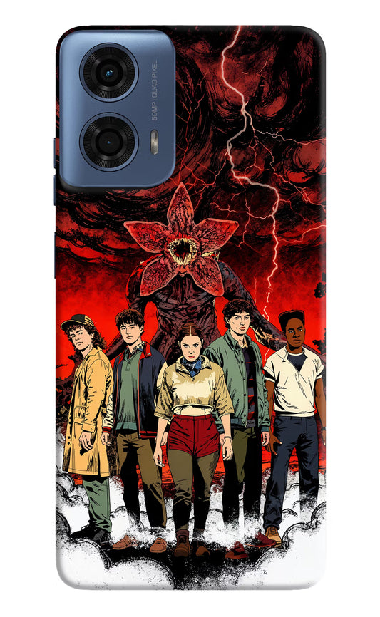 Ordinary Things Characters Moto G24 Power Hard Case Back Cover by Casekaro