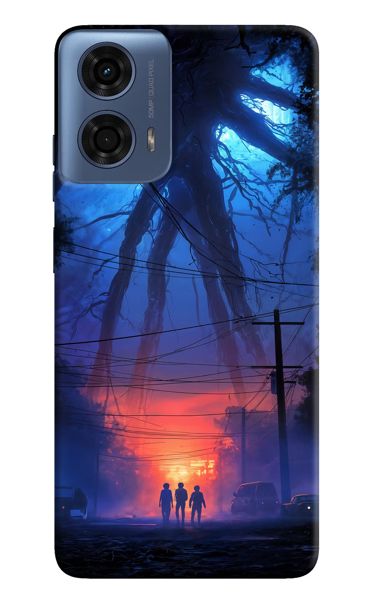 Ordinary Things Shadow Moto G24 Power Hard Case Back Cover by Casekaro