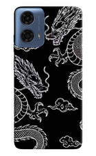 Twin Dragons Moto G24 Power Hard Case Back Cover by Casekaro