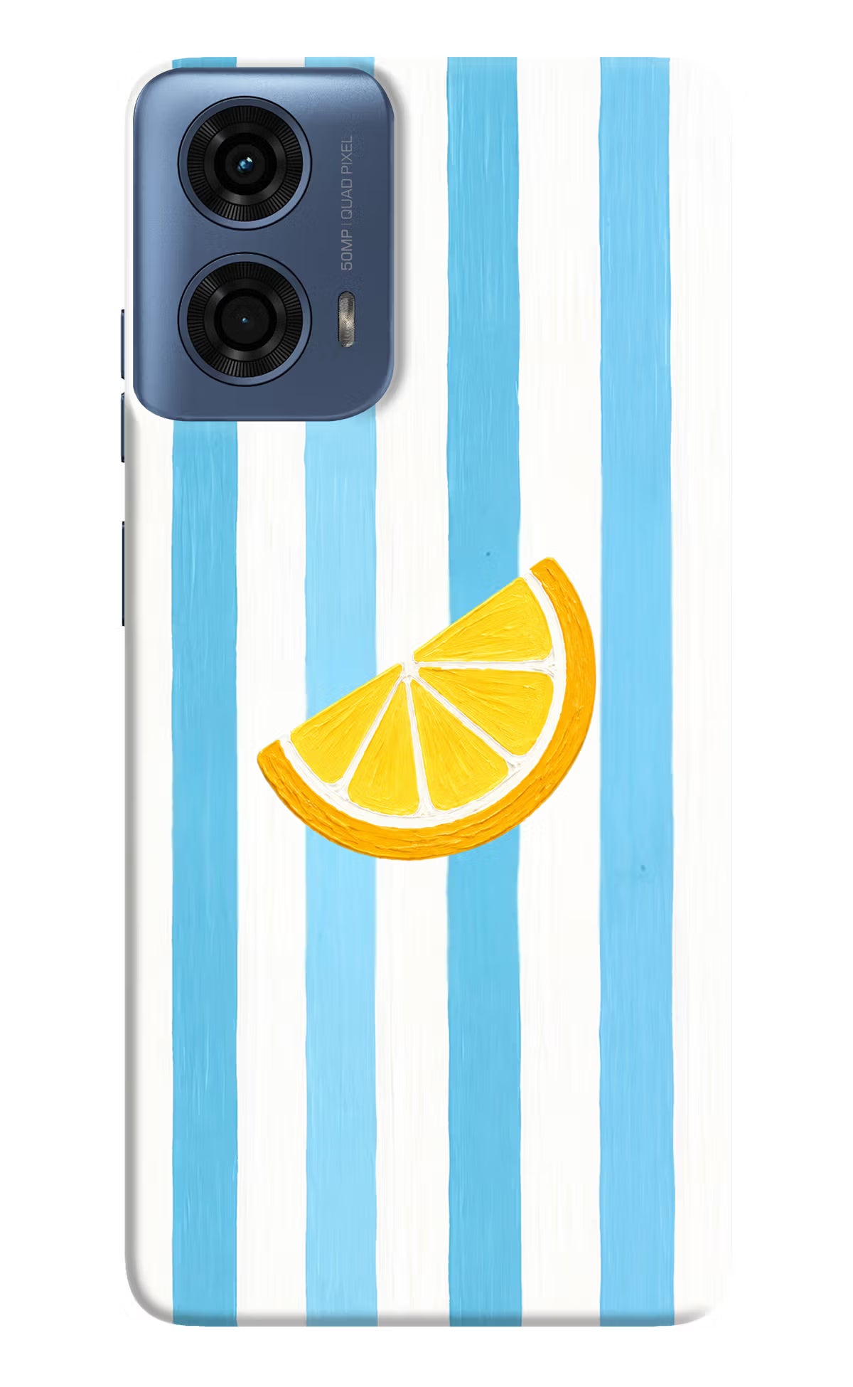 Summer Lemon Moto G24 Power Hard Case Back Cover by Casekaro