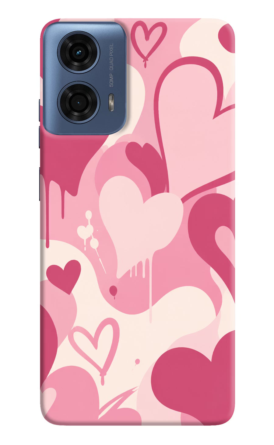 Hearty case Moto G24 Power Back Cover, Hard case