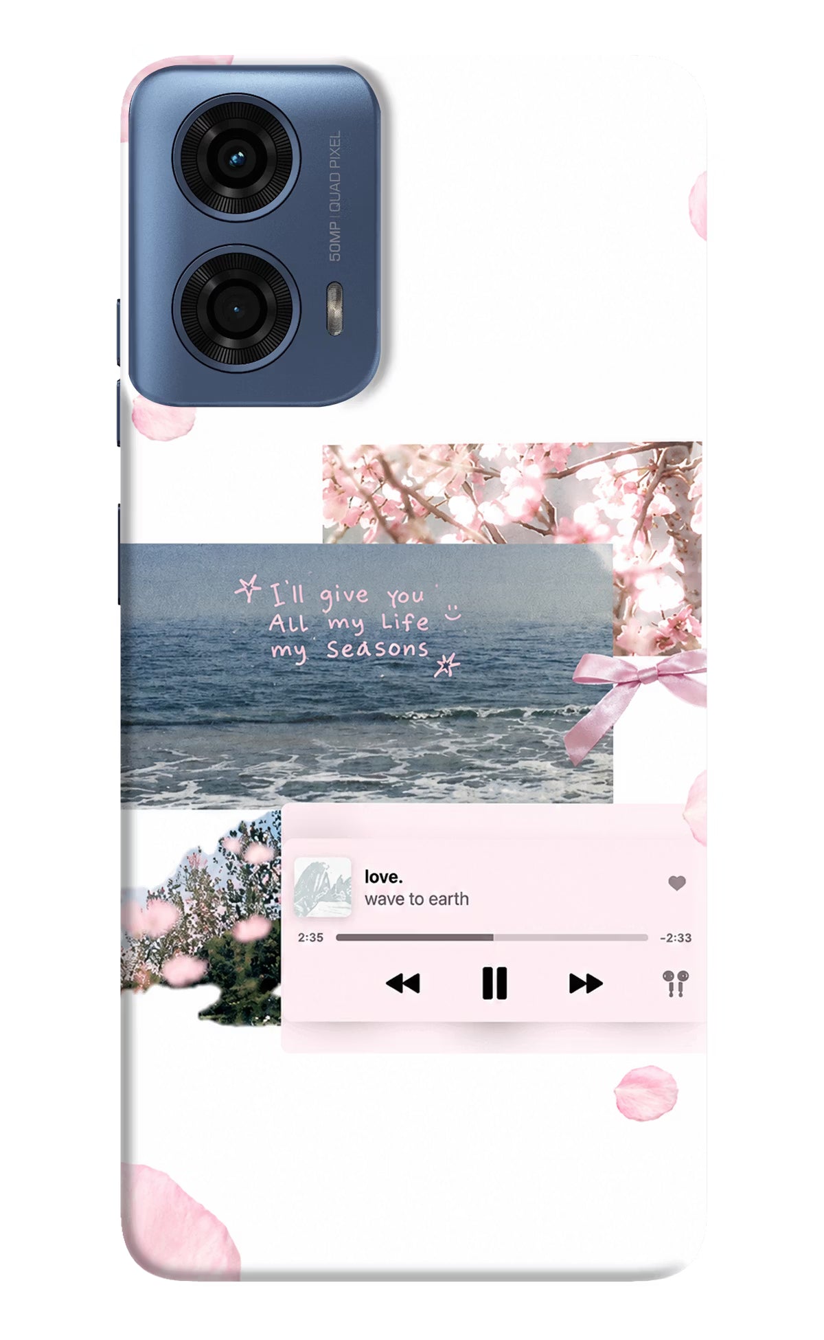 Wave to earth Moto G24 Power Back Cover