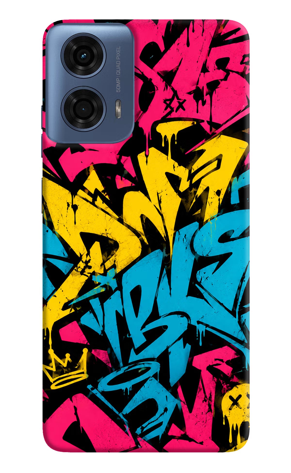 Graffiti Vibe Moto G24 Power Back Cover