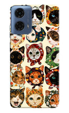 Cool Cat Moto G24 Power Hard Case Back Cover by Casekaro