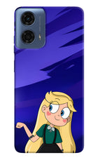 Star Glow Moto G24 Power Hard Case Back Cover by Casekaro