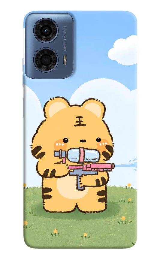 Tiger Treat Moto G24 Power Hard Case Back Cover by Casekaro