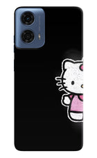 Kitty Charm Moto G24 Power Hard Case Back Cover by Casekaro