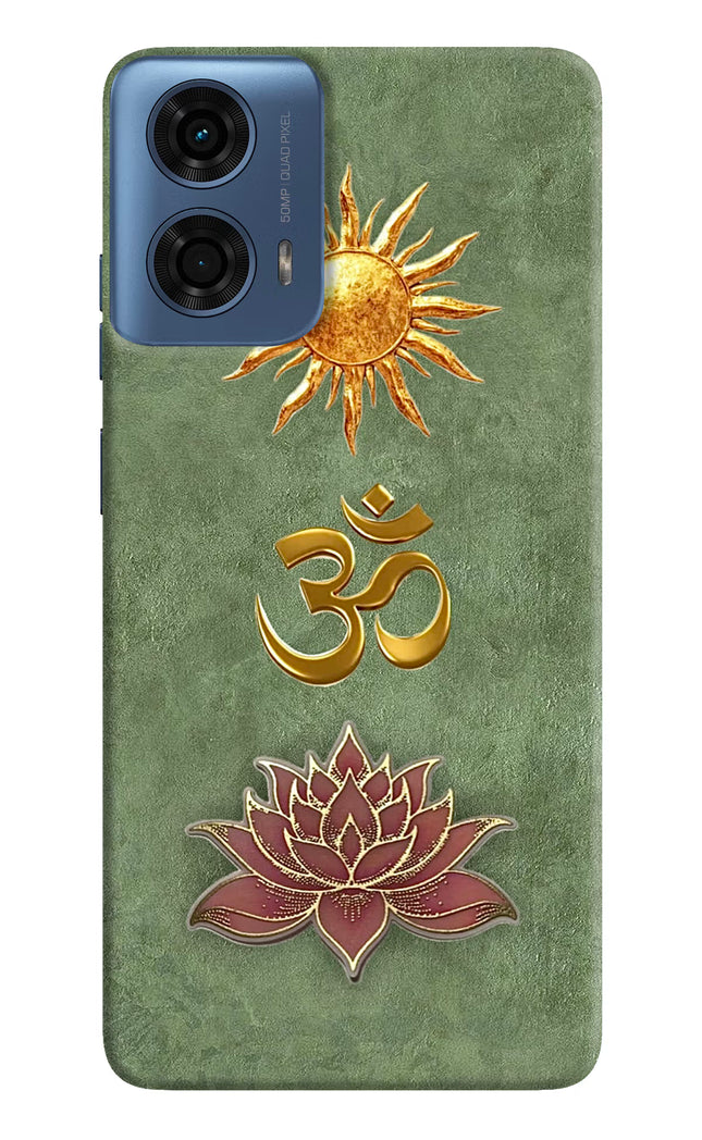 Om & Lotus Moto G24 Power Back Cover