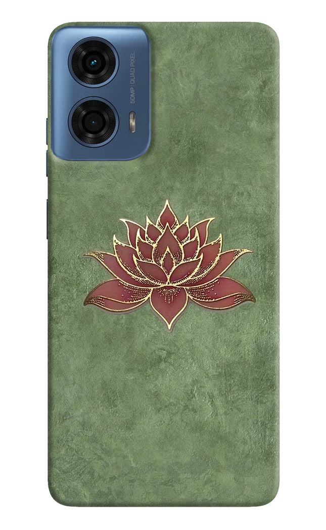 Lotus Grace Moto G24 Power Hard Case Back Cover by Casekaro