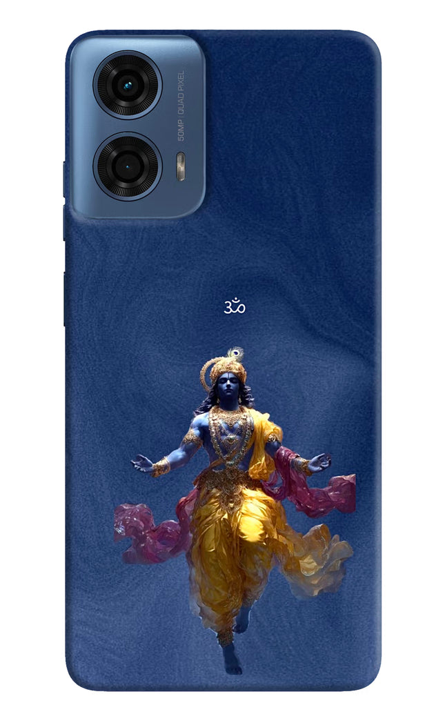 Cosmic Krishna Moto G24 Power Hard Case Back Cover by Casekaro