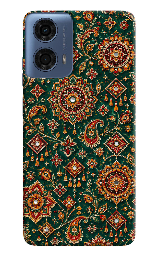 Green Pataka Moto G24 Power Hard Case Back Cover by Casekaro