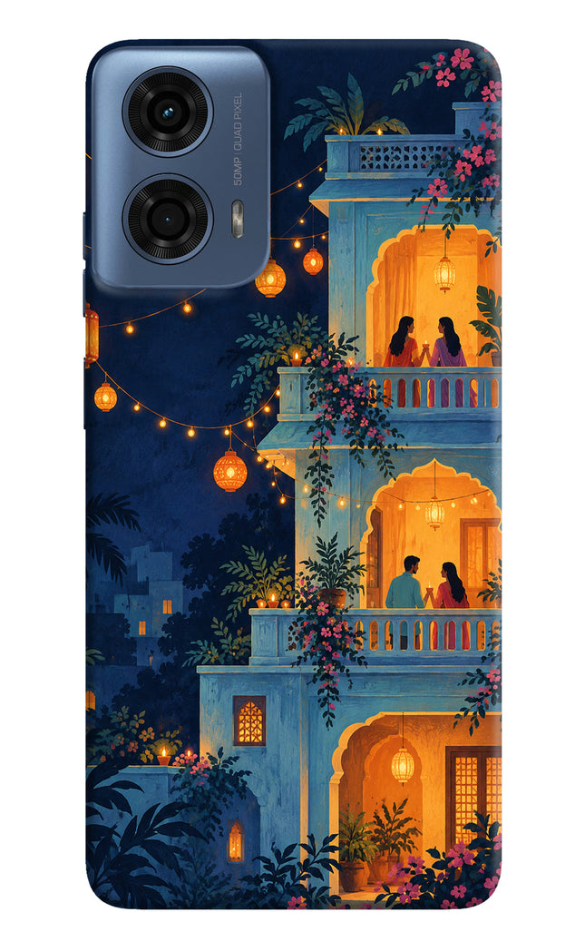 Balcony Glow Moto G24 Power Hard Case Back Cover by Casekaro