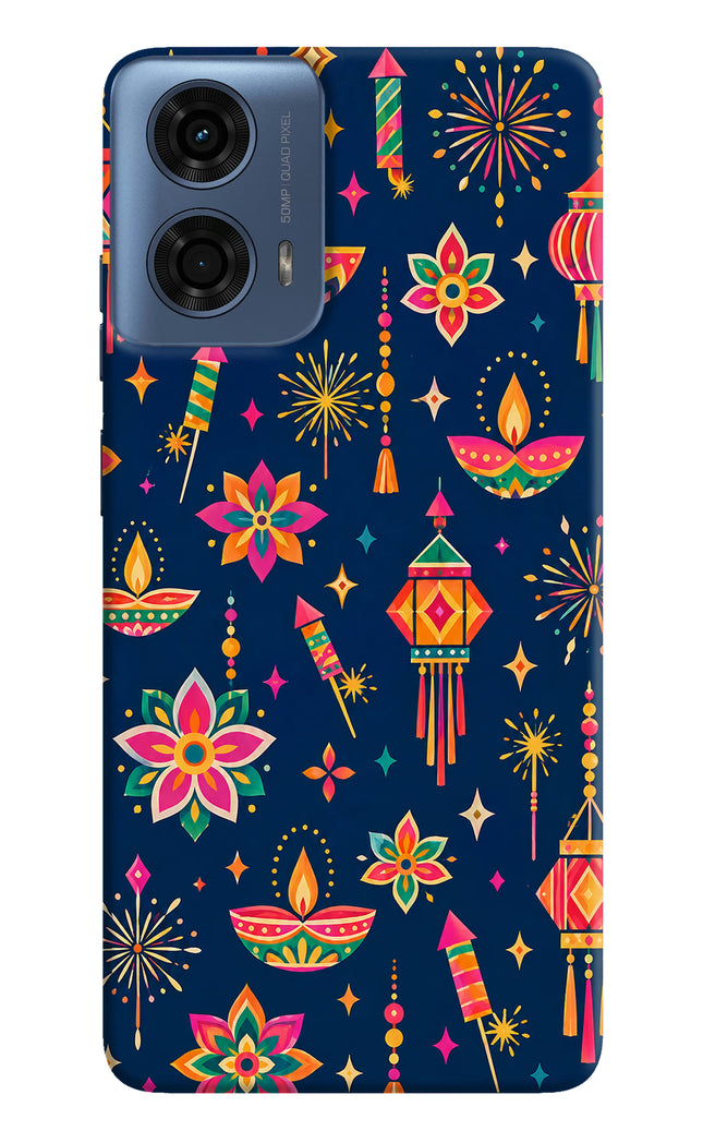 Festive Pop Moto G24 Power Hard Case Back Cover by Casekaro