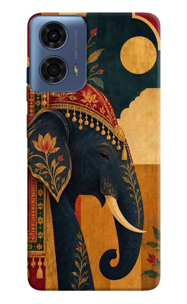 Royal Elephant Moto G24 Power Hard Case Back Cover by Casekaro