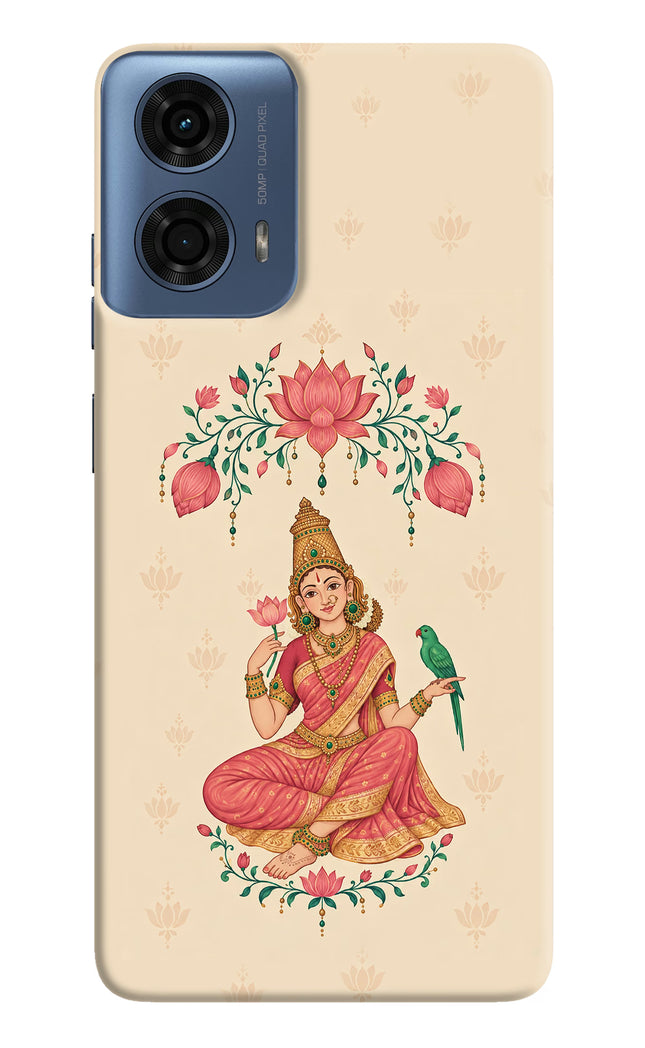 Goddess Lakshmi Moto G24 Power Hard Case Back Cover by Casekaro
