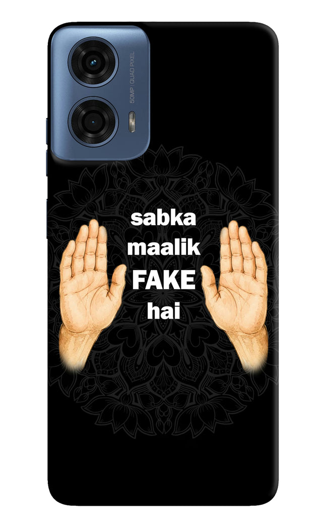 Sabka Malik Fake Moto G24 Power Hard Case Back Cover by Casekaro