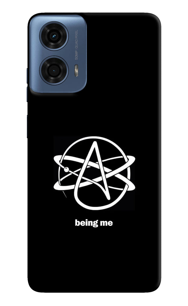 Atheist Symbol Moto G24 Power Hard Case Back Cover by Casekaro