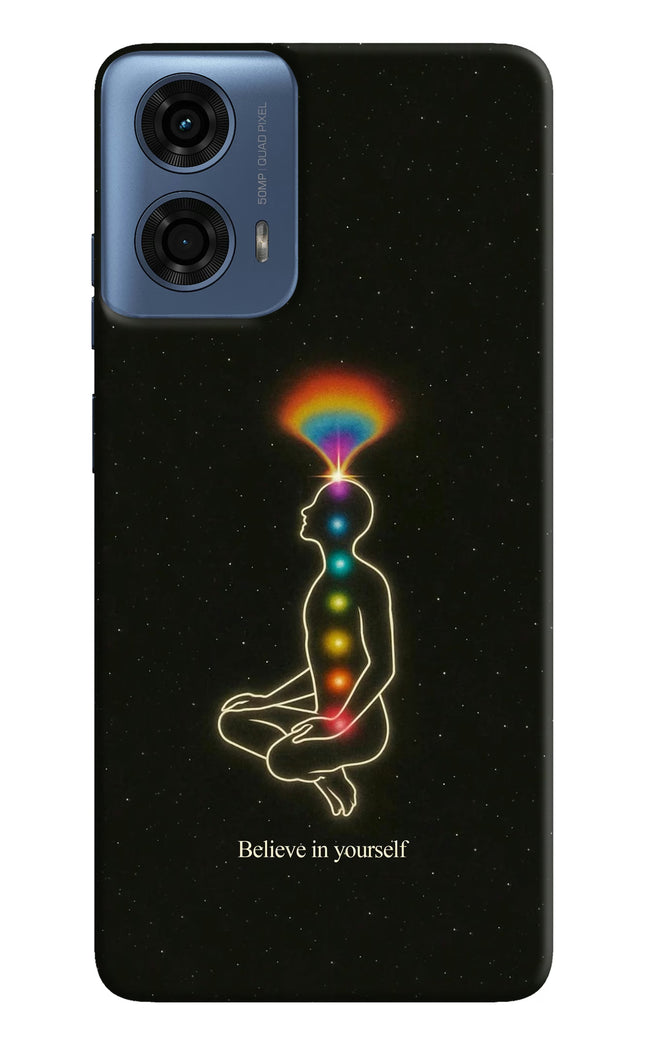 Believe in yourself Moto G24 Power Hard Case Back Cover by Casekaro
