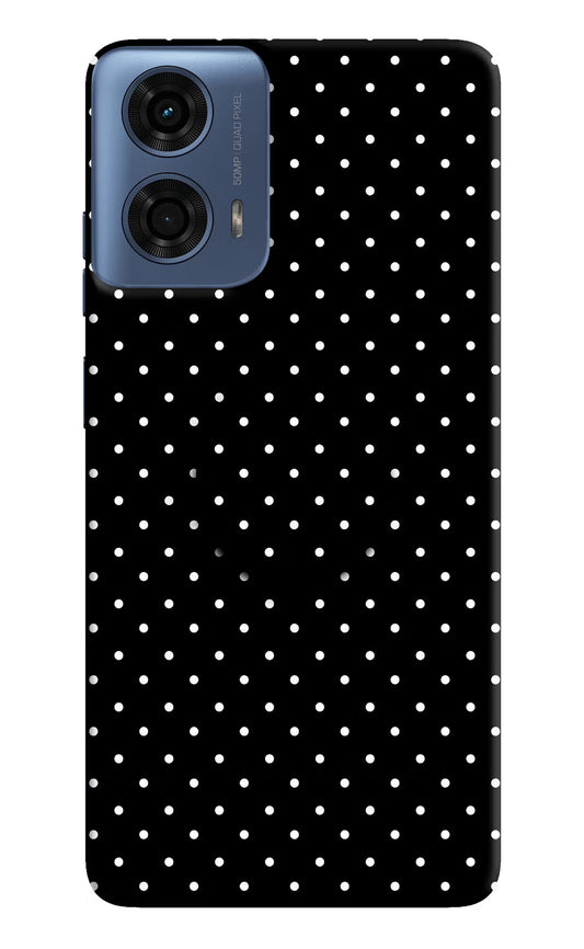 White Dots Moto G24 Power Pop Case by Casekaro