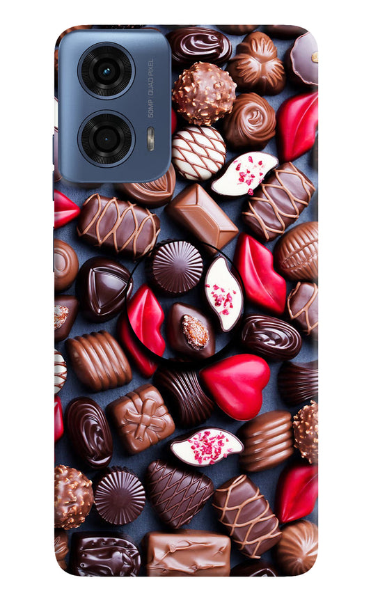 Chocolates Moto G24 Power Pop Case by Casekaro