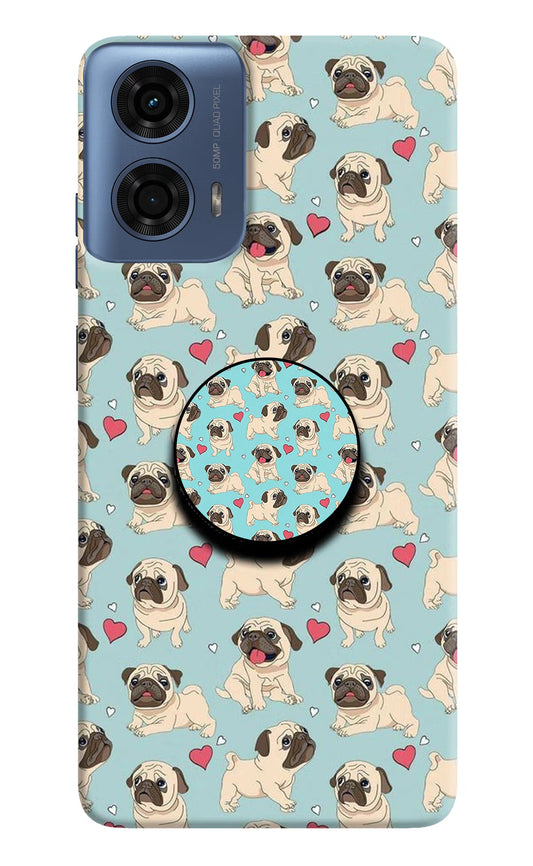Pug Dog Moto G24 Power Pop Case by Casekaro