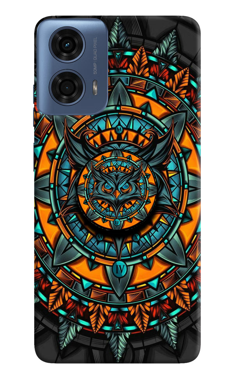 Angry Owl Moto G24 Power Pop Case, Hard case
