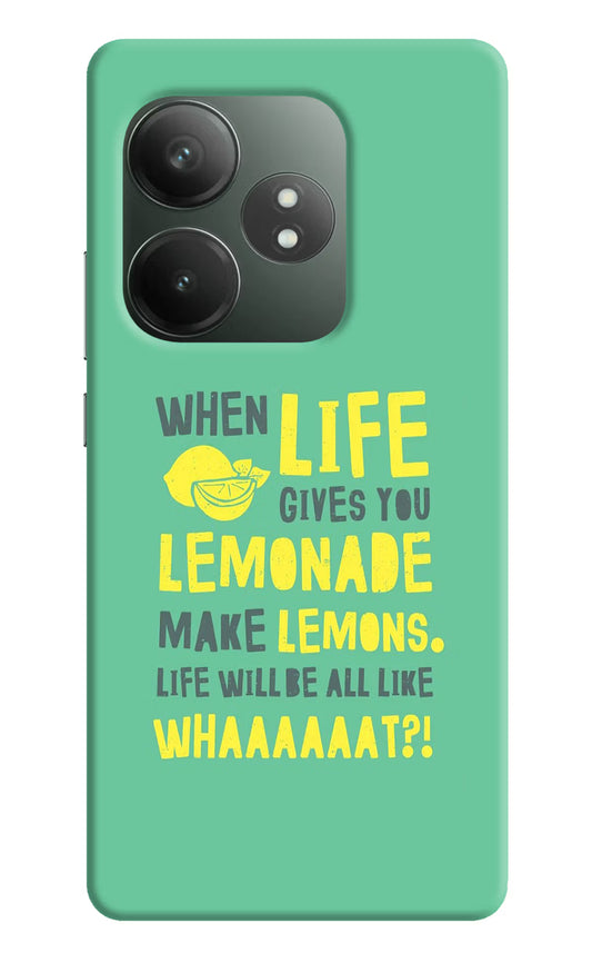 Quote Realme GT 6T 5G Hard Case Back Cover by Casekaro