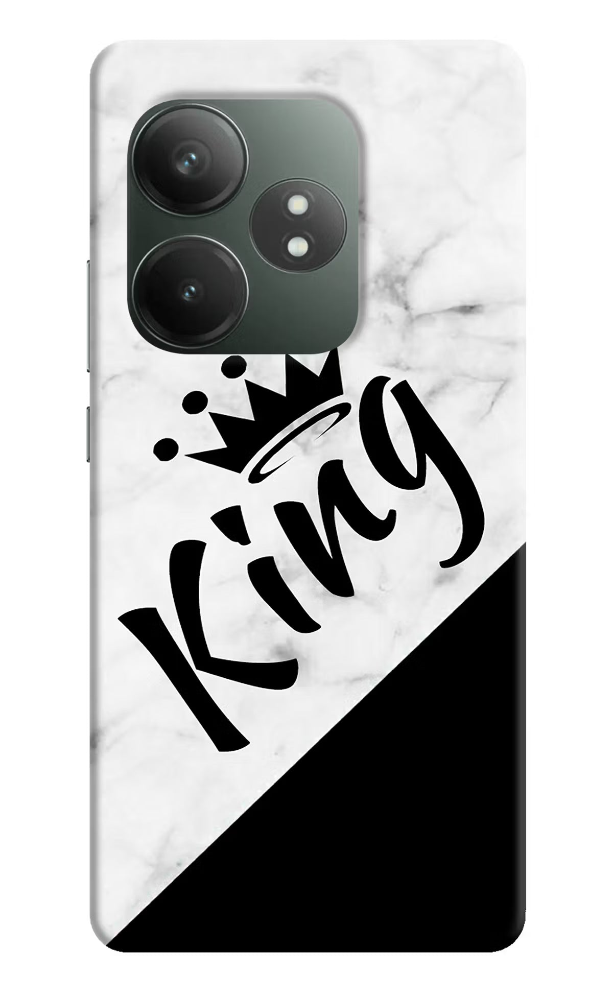 King Realme GT 6T 5G Hard Case Back Cover by Casekaro