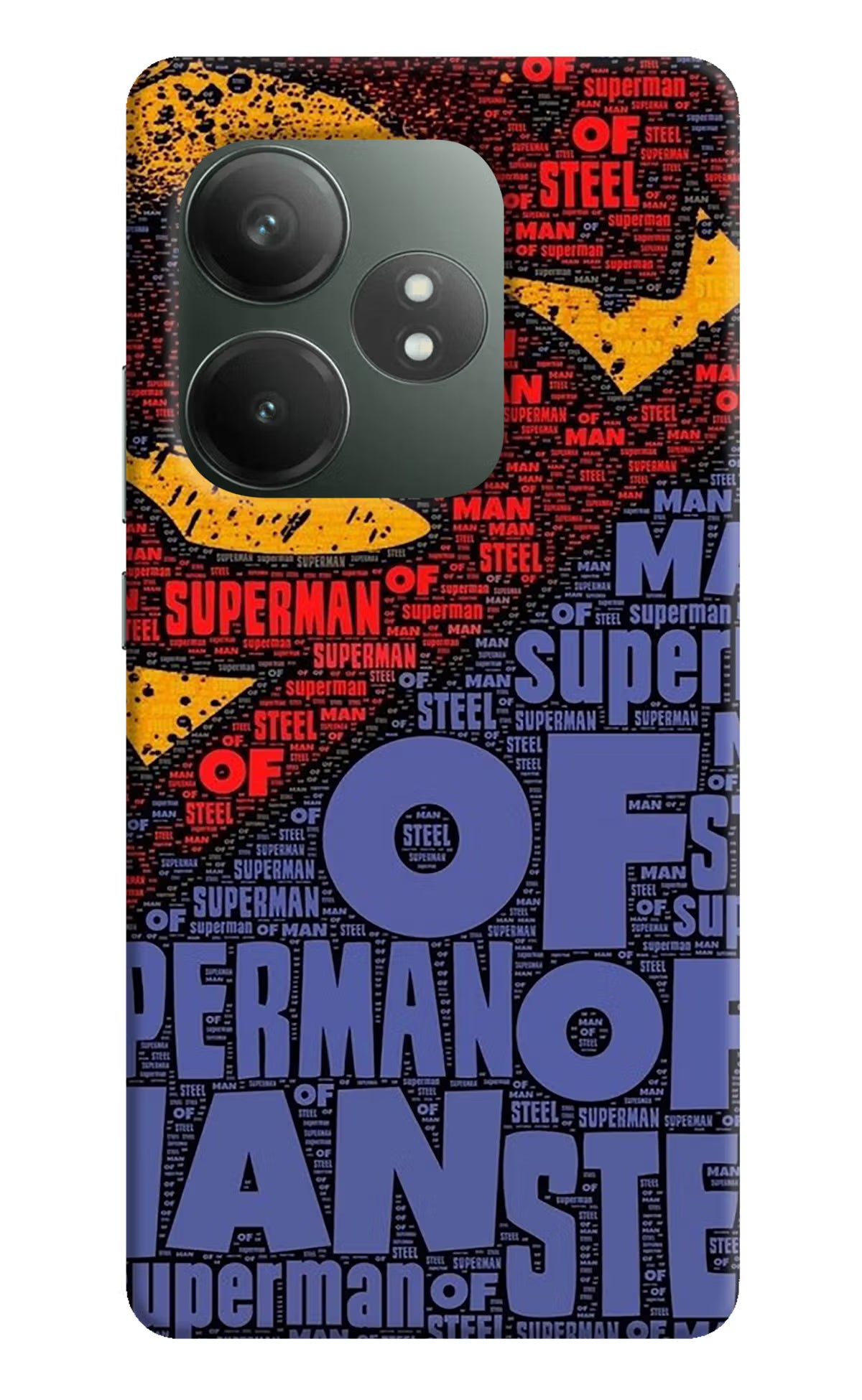 Superman Realme GT 6T 5G Hard Case Back Cover by Casekaro