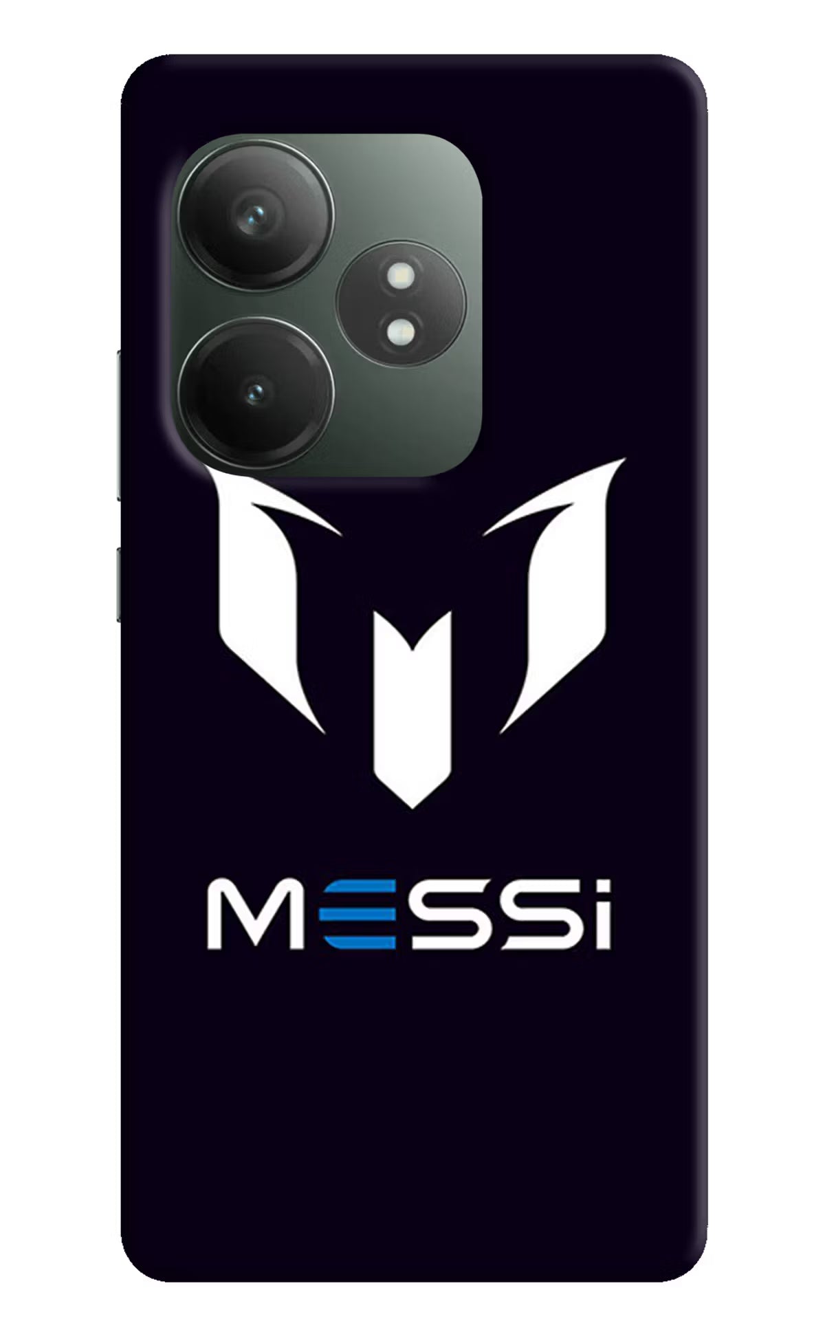 Messi Logo Realme GT 6T 5G Hard Case Back Cover by Casekaro