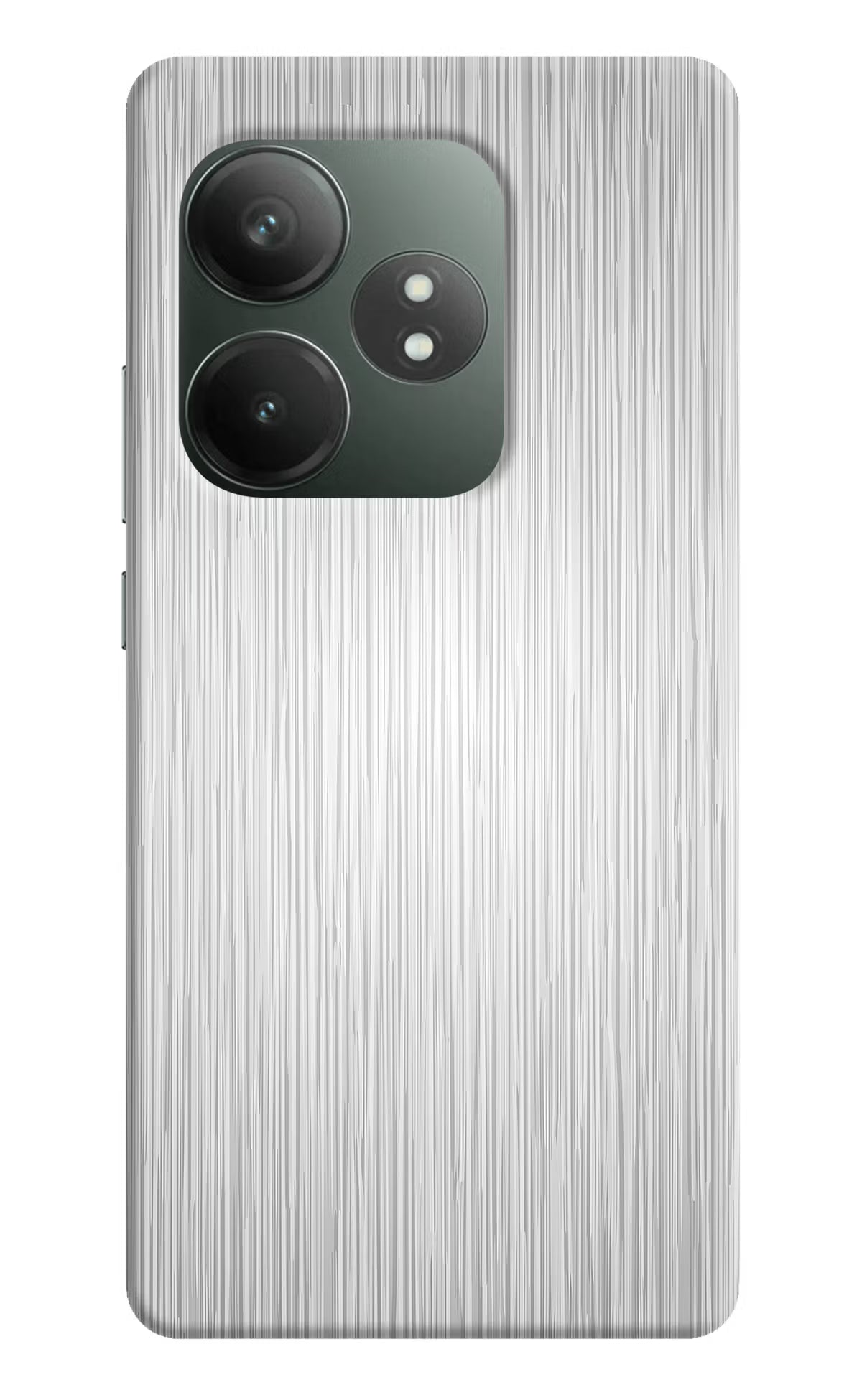 Wooden Grey Texture Realme GT 6T 5G Hard Case Back Cover by Casekaro