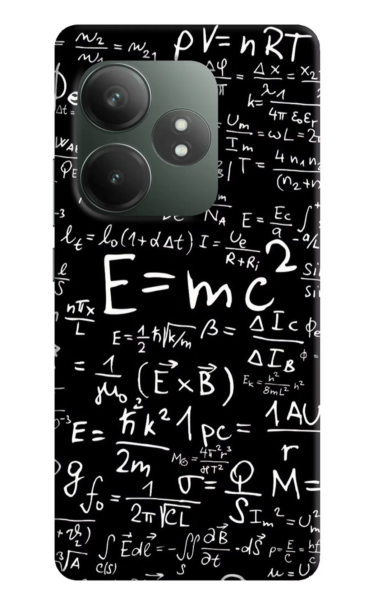 Physics Formula Realme GT 6T 5G Hard Case Back Cover by Casekaro