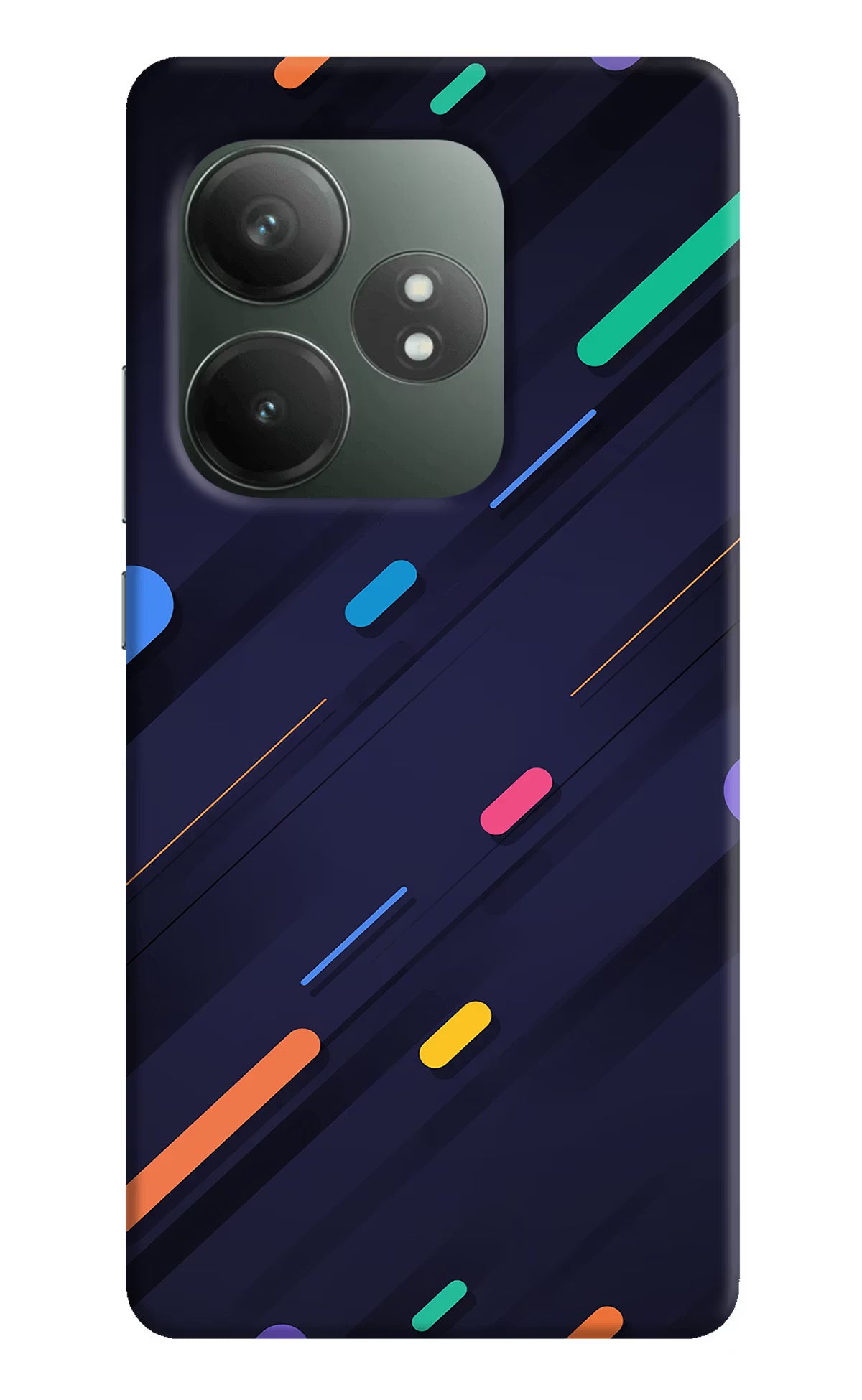 Abstract Design Realme GT 6T 5G Hard Case Back Cover by Casekaro