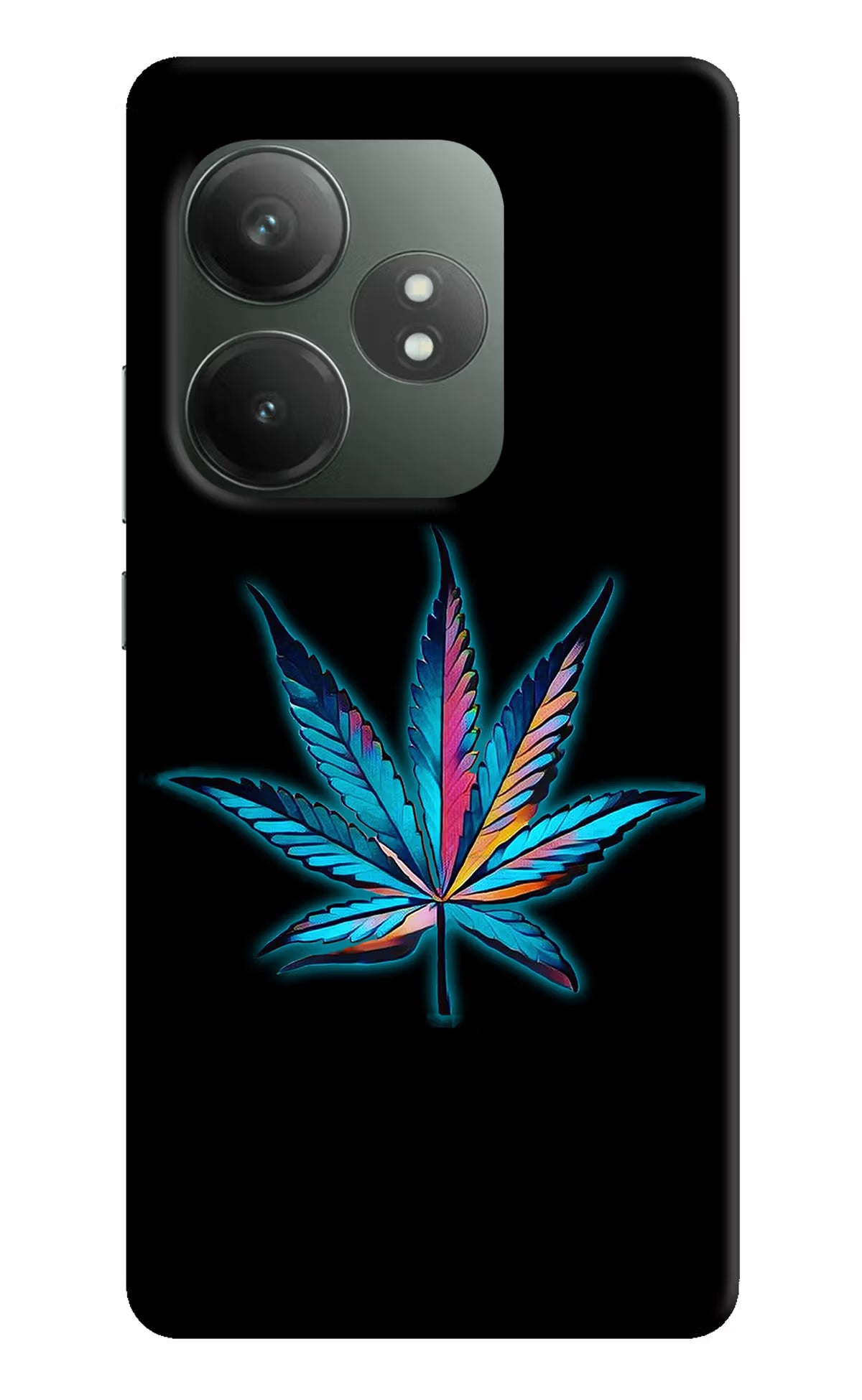 Weed Realme GT 6T 5G Hard Case Back Cover by Casekaro