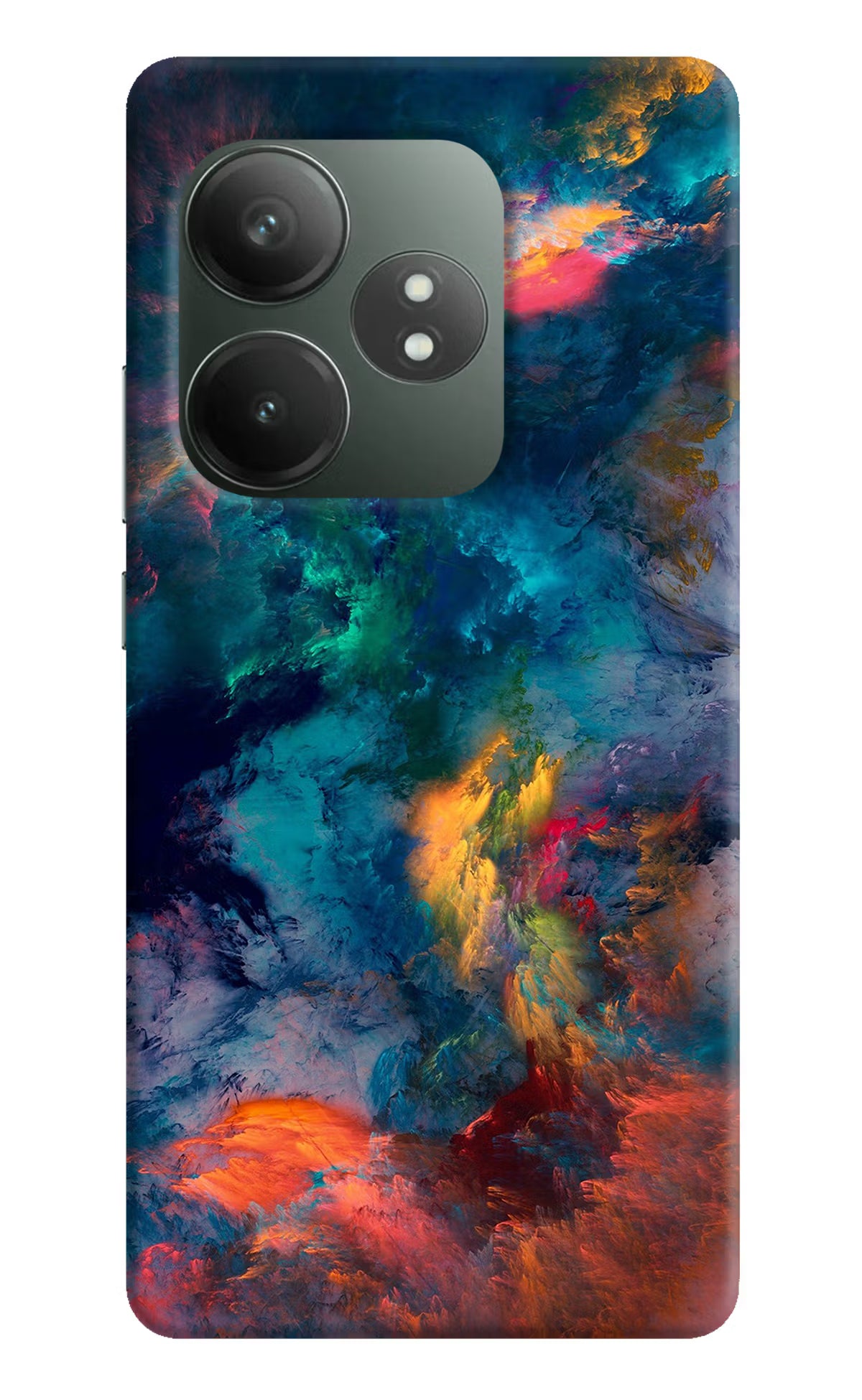 Artwork Paint Realme GT 6T 5G Hard Case Back Cover by Casekaro