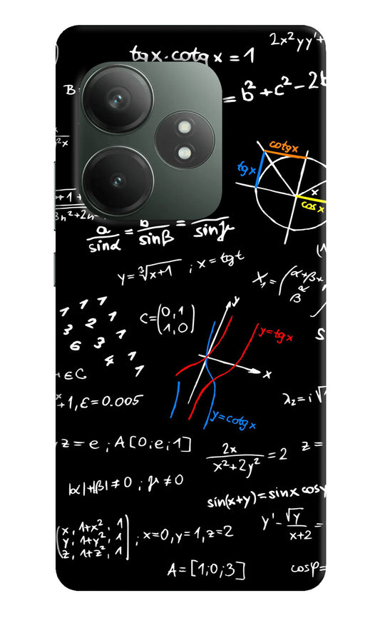 Mathematics Formula Realme GT 6T 5G Back Cover