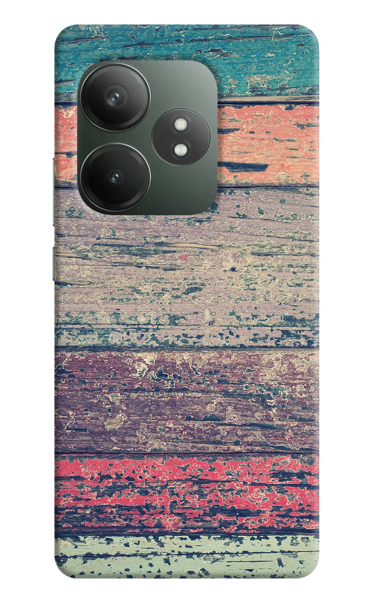 Colourful Wall Realme GT 6T 5G Hard Case Back Cover by Casekaro