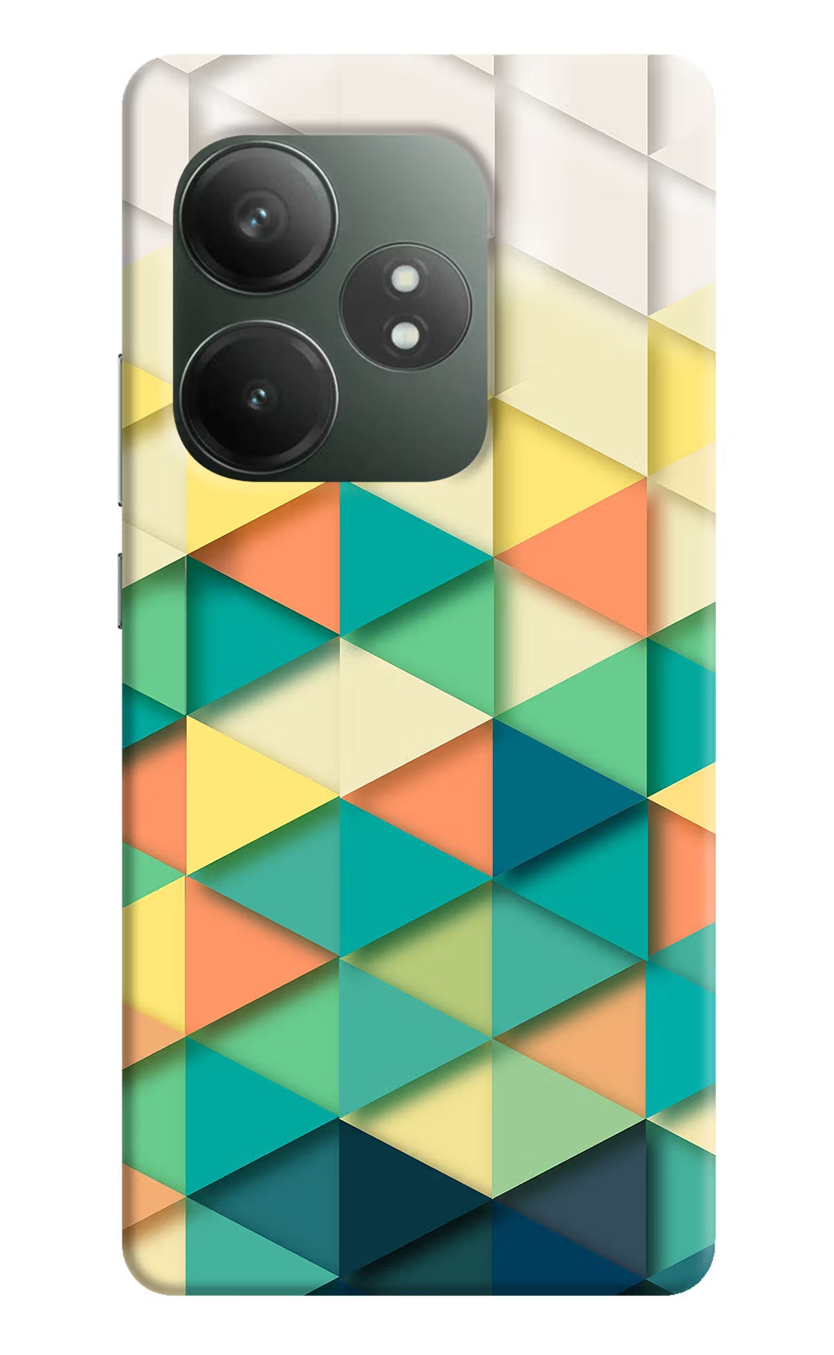 Abstract Realme GT 6T 5G Hard Case Back Cover by Casekaro