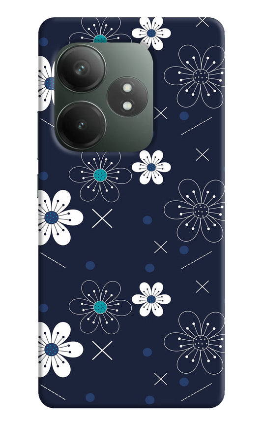 Flowers Realme GT 6T 5G Hard Case Back Cover by Casekaro