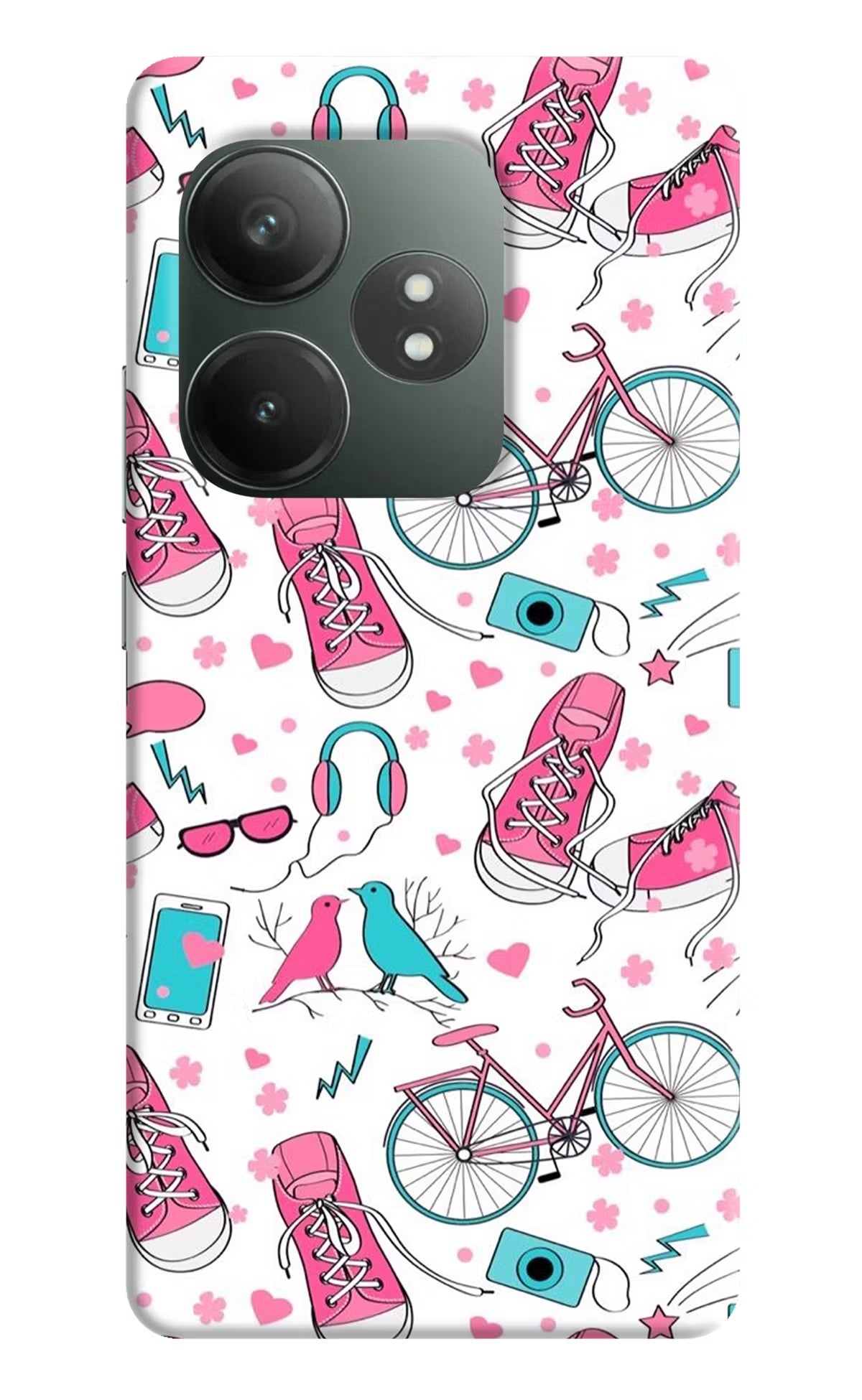 Artwork Realme GT 6T 5G Hard Case Back Cover by Casekaro