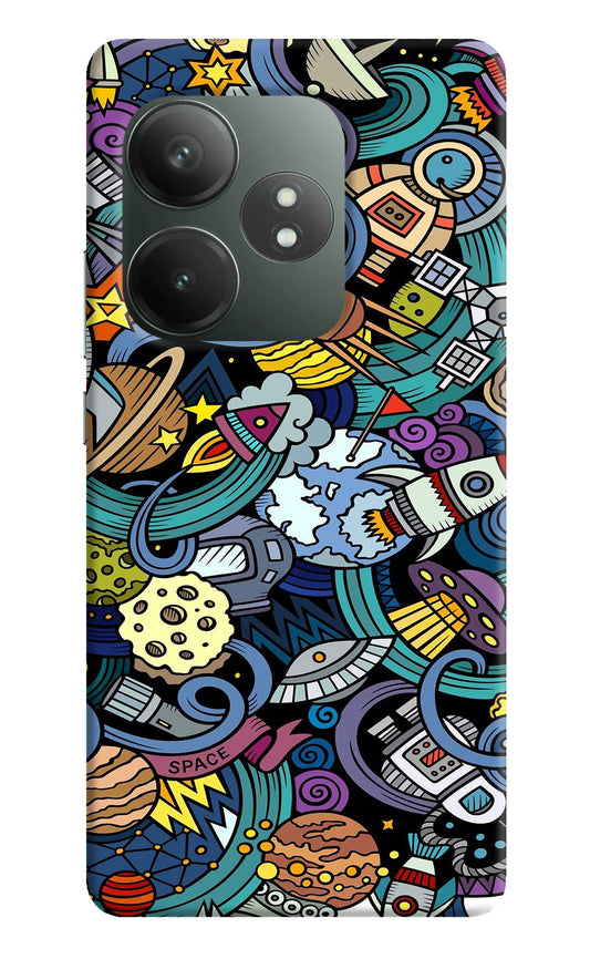 Space Abstract Realme GT 6T 5G Back Cover