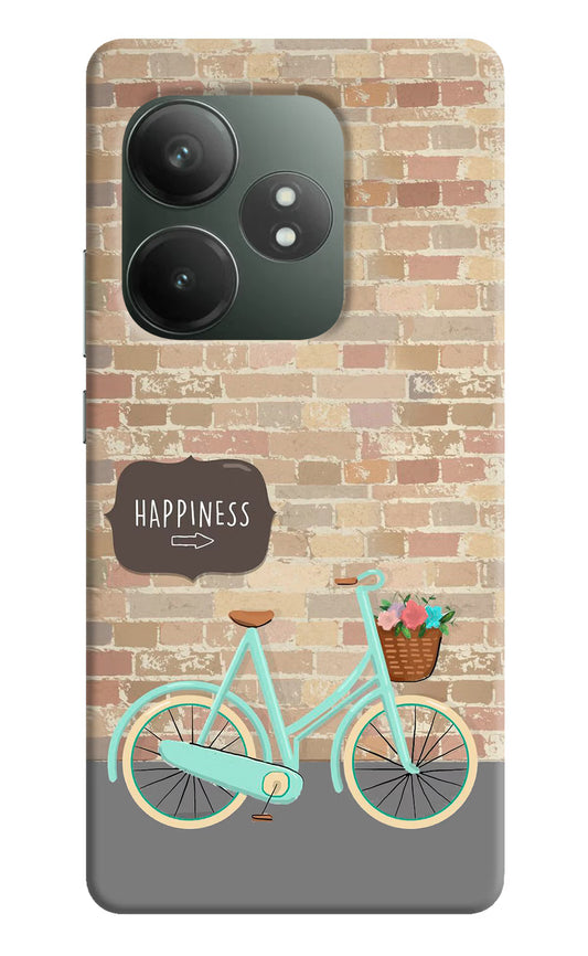 Happiness Artwork Realme GT 6T 5G Hard Case Back Cover by Casekaro