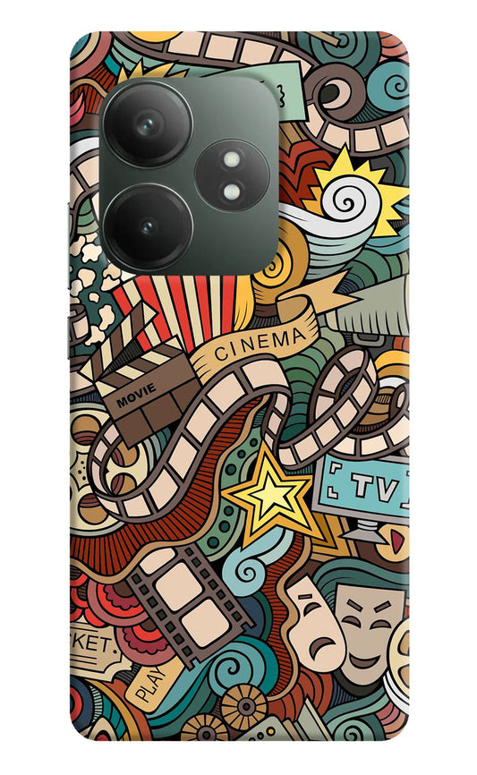 Cinema Abstract Realme GT 6T 5G Hard Case Back Cover by Casekaro