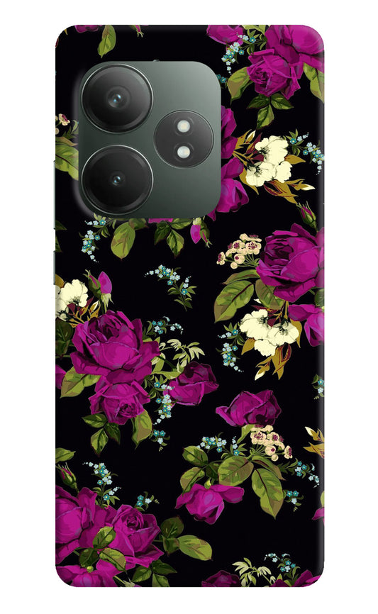 Flowers Realme GT 6T 5G Back Cover