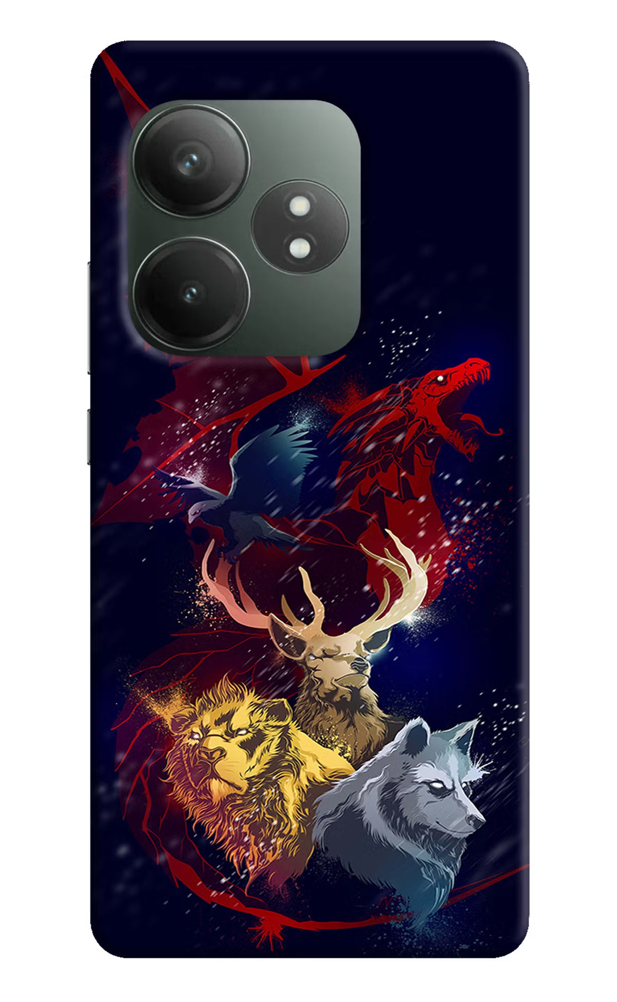 Game Of Thrones Realme GT 6T 5G Hard Case Back Cover by Casekaro