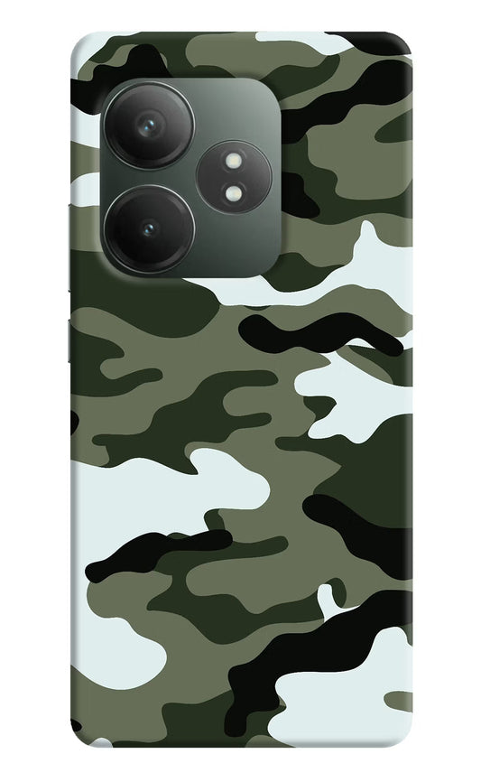 Camouflage Realme GT 6T 5G Hard Case Back Cover by Casekaro