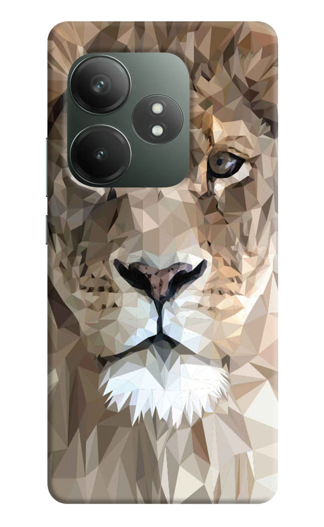 Lion Art Realme GT 6T 5G Hard Case Back Cover by Casekaro