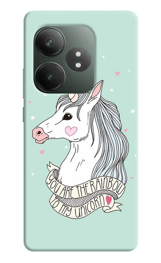 Unicorn Wallpaper Realme GT 6T 5G Hard Case Back Cover by Casekaro