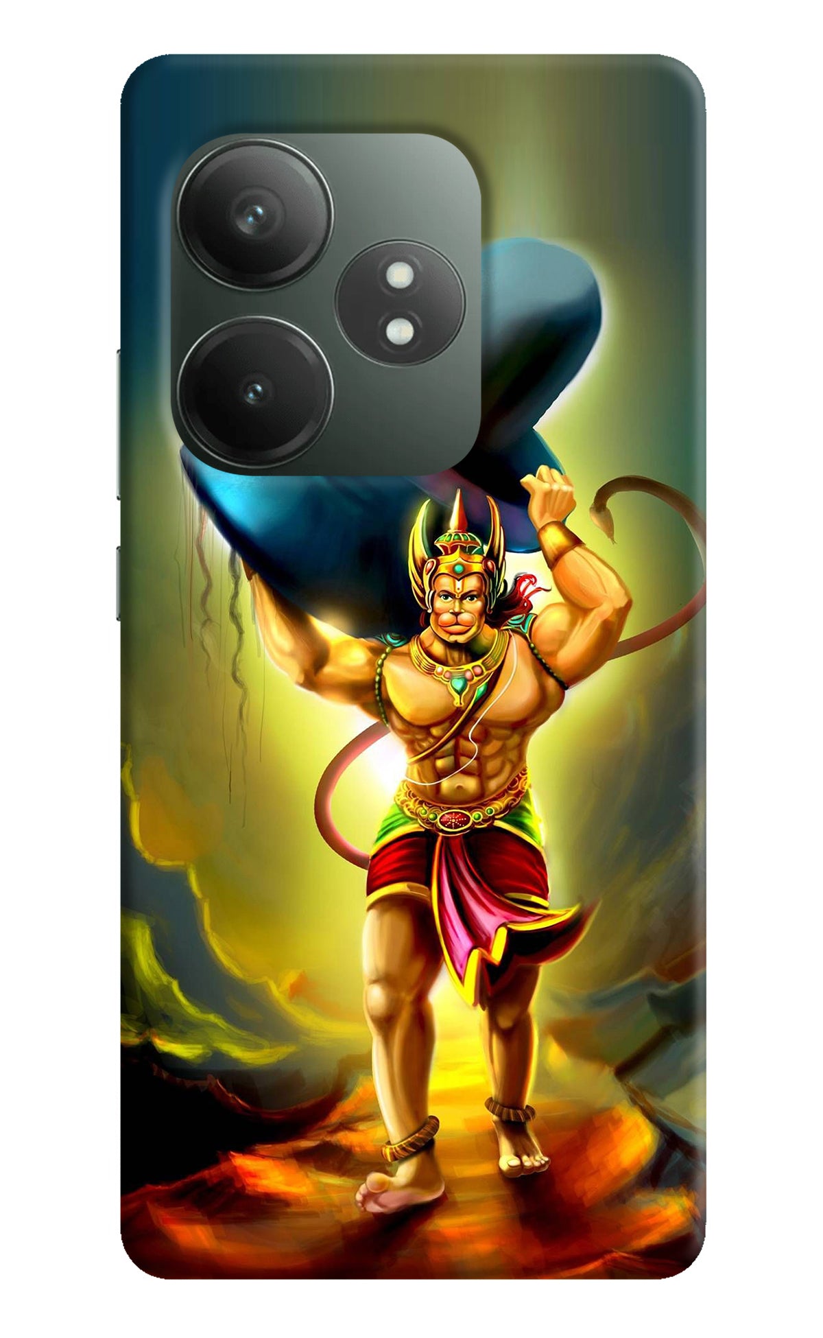 Lord Hanuman Realme GT 6T 5G Back Cover