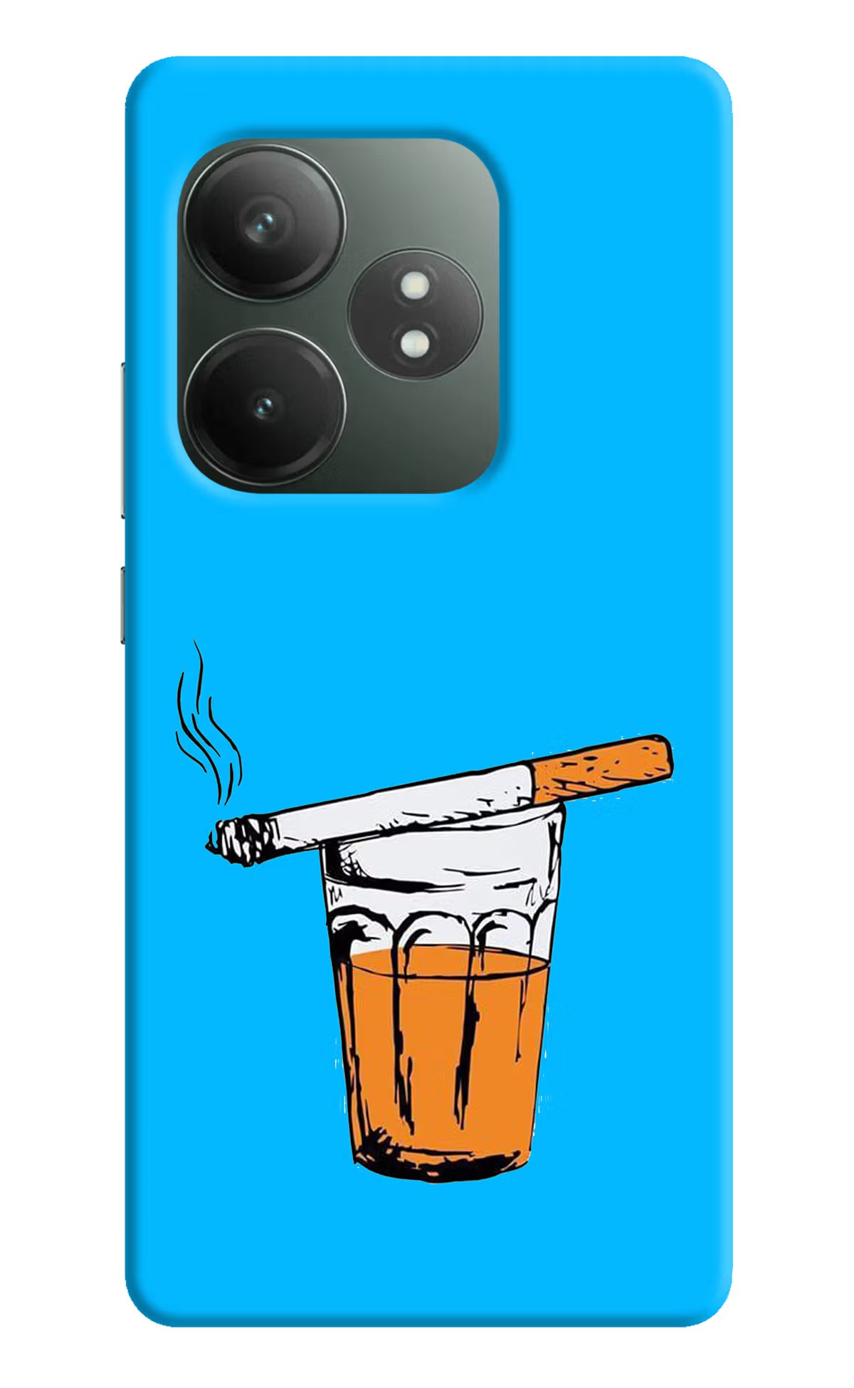 Chai Sutta Realme GT 6T 5G Hard Case Back Cover by Casekaro